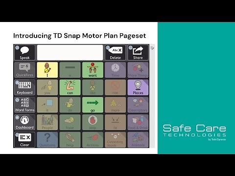 Introducing TD Snap Motor Plan Pageset