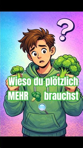 Why you need more 🥦 🔍