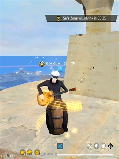 Gojo Satoru Shows Off Singing Skills | Free Fire