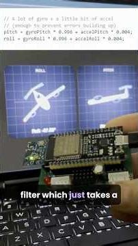 How an autopilot works (sort of) #drone #autopilot #arduino #esp32 #rc