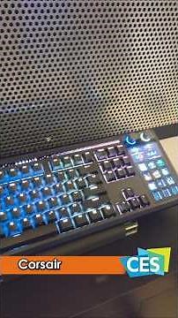 Corsair's Gaming Keyboard with a built-in Stream Deck was showcased at CES 2026. The Galleon 100 SD