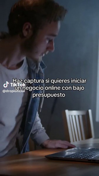 Haz captura y aprende a crear un negocio online con bajo presupuesto 😉 ¡Dropi lo hace todo! #ecommerce #negocioonline #negociosdigitales #dropshipping #ventasporinternet #emprendedores