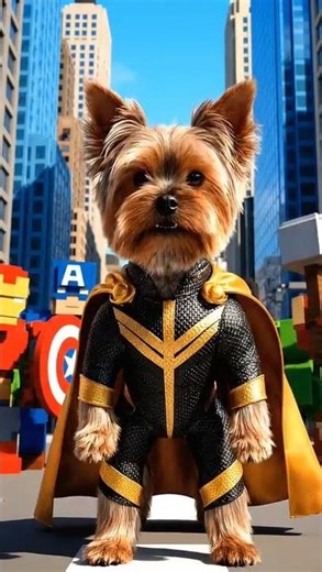 Super Yorkie in Minecraft World EP2