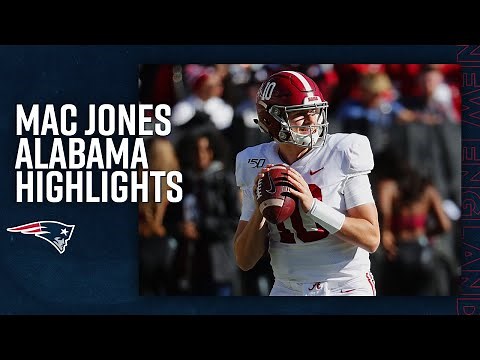Mac Jones College Highlights | QB, Alabama (New England Patriots)