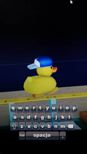 3D Animated Rubber Duck Singing in a Virtual World