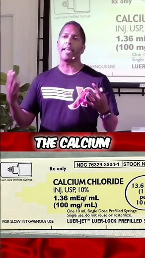 Calcium Chloride or Gluconate? Anand Swaminathan, MD (@emswami) from ResusX:ReUnion explains #shorts