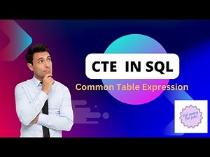 CTE in sql.| Common Table Expression|