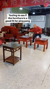 23K views · 3.5K reactions | Customer: “We will buy the furniture if it passes the ping pong test.” #pingpong #tabletennis #reels #cool #viral #furniture #igreels | PINGPOD | Facebook