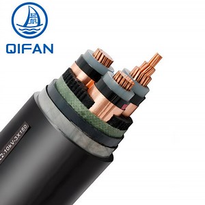 [Hot Item] 1.9/3.3kv Medium Voltage Three Core Copper/Aluminum Conductor 3*300mm2 3*400mm2 Cu/XLPE/Cws/PVC Cable