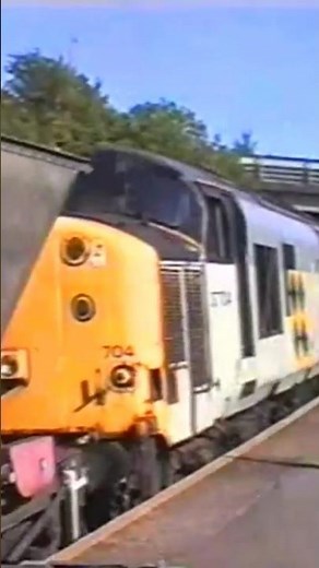 37704 standing start Bridgend 1996 #railway #trainspotting #cassscenicrailroad #railwaycontent