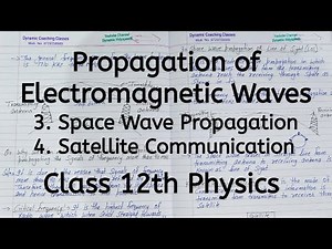 Space Wave Propagation, Satellite Communication, Chapter 15, Communication Systems, Class 12 Physics