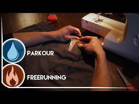 How to Make a Custom Pocket for Your Sweats!