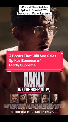 Yes, I’m still sick with whatever this plague is. Here are 3 books I think will see spikes in sales because of Marty Supreme. Tagging the books here so that TT shows you this video and also in case you want to pick up a copy and support an independent bookseller or publisher/distributor or the primary publisher of the book instead of AMZN (who is driving book prices down so low that authors make less per book). If you’d rather not purchase a copy, then I’d encourage you to check it out from your