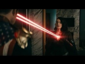 THE BOYS: Season 2 /"Laser My F**kn Tits" Scene _ Stormfront & Homelander (Antony Starr & Aya Cash)