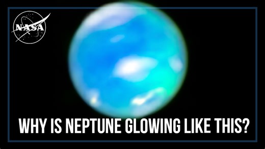NASA Scientific Visualization Studio | Why Is Neptune Glowing Like This?