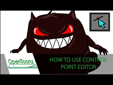 How to use Control Point Editor - OpenToonz