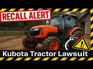 Kubota Tractor Recall Lawsuit | MX5400DTC Safety Defect & Legal Options