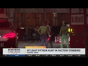 At least 15 hurt in Japan factory stabbing attack