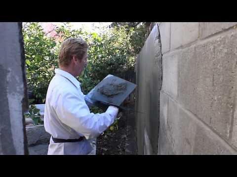 Stucco thickness to block walls