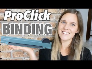 PROCLICK BINDING SYSTEM! | DEMO & DIY HOMESCHOOL CURRICULUM