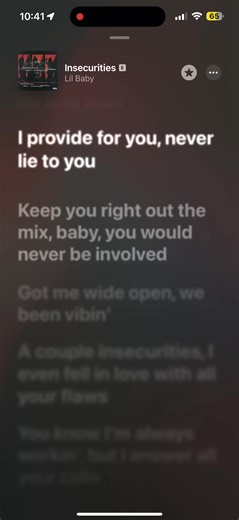 #lilbaby #insecurities #fyp #lyrics #feeltheselyricsss