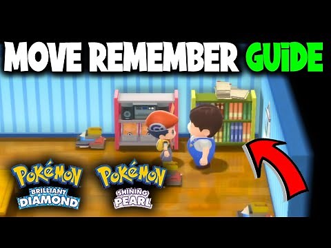 HOW TO RELEARN A MOVE ON POKEMON BRILLIANT DIAMOND AND SHINING PEARL