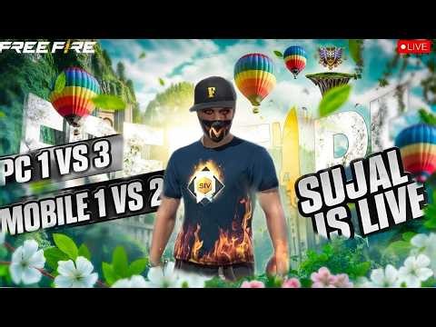 🔴LIVE GUILD TEST 1 VS 2 / FF LIVE | GUILD TEST LIVE / FREE FIRE LIVE🔴 #freefirelive #viralvideo