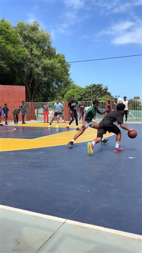 Intense Basketball Game Highlights Before Back to School