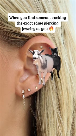 That instant connection when your style matches perfectly 💎 At Piercing Zone, you’ll always find jewelry that speaks your language — APP-certified, solid 14K gold, and designed to stand out. Shop the best pieces and join the piercing lovers’ community worldwide ✨ #piercingzone #piercinglove #curatedear #earpiercing #helix