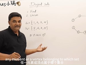 【中英双语】Abdul Bari youtube大神 并查集
