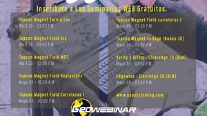 Webinar Topcon Magnet Field Replanteos