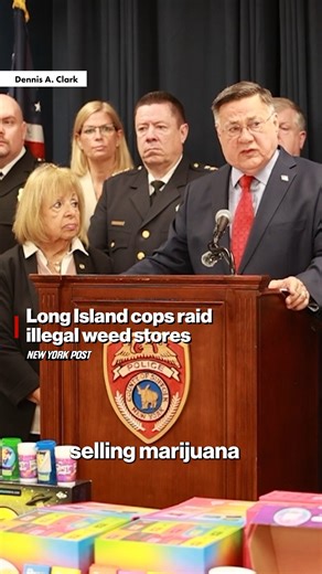 123K views · 719 reactions | Suffolk County cops caught 26 unlicensed pot shops in the act during dozens of raids over just one week – seizing more than 15,000 illegal weed products, officials said Tuesday. | New York Post | Facebook