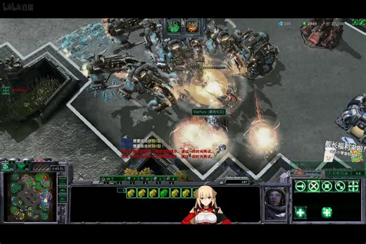 2024-12-24星际争霸2合作指挥官PVP模式对战解说片段