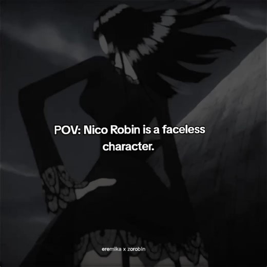 Exploring Faceless Characters in One Piece: Nico Robin POV