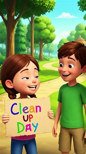 The 3D Cartoon Story That Changed a Park! | Kids Environmental Lesson