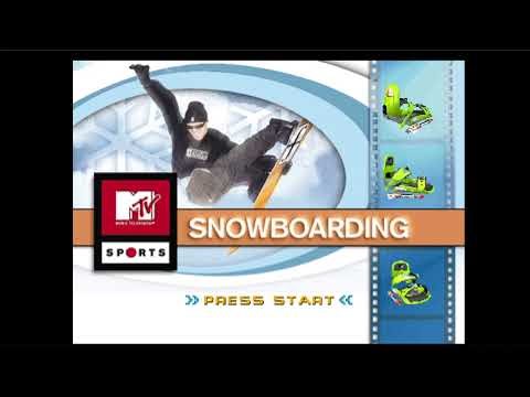 MTV Sports - Snowboarding Demo - Sony PlayStation - Intro & Title Screen