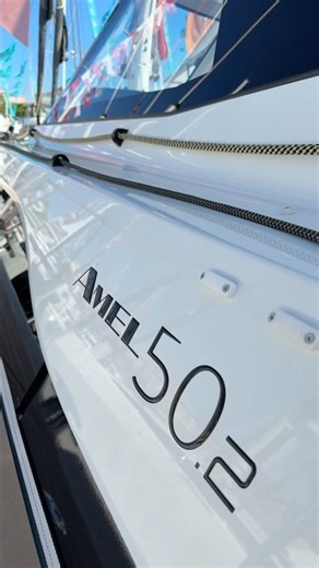 Review of the new yacht #Amel50.2 #лазурныйберег #яхта #cannes #amel #cannesyachtingfestival #yacht