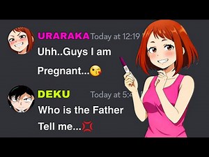 If Uraraka got Pregnant | My Hero Academia discord server