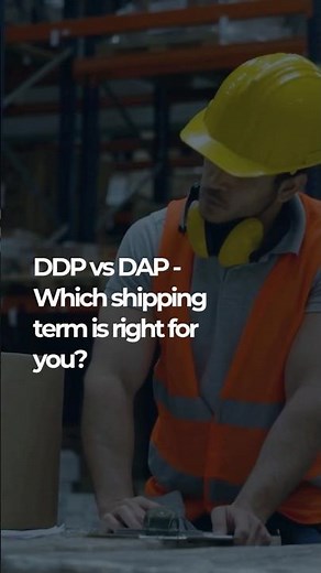 DDP vs DAP — Which shipping term saves you $$$?! Know the difference in under 60seconds! #shipping