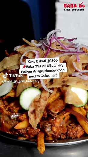 Experience Kuku Bahati at Baba G's Grill & Butchery