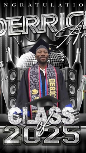 Come to my Dad's Graduation party Is on the February 21st