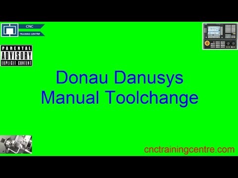 Donau Danusys Manual Tool Change