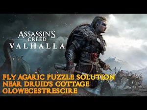 AC Valhalla: Fly Agaric Mystery Location & Puzzle Solution (near Druid's Cottage)