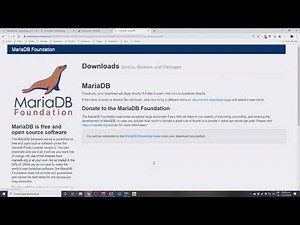 How to install MariaDB on Windows 10