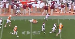 Watch Alabama safety Eddie Jackson score his third TD of the season with impressive punt return