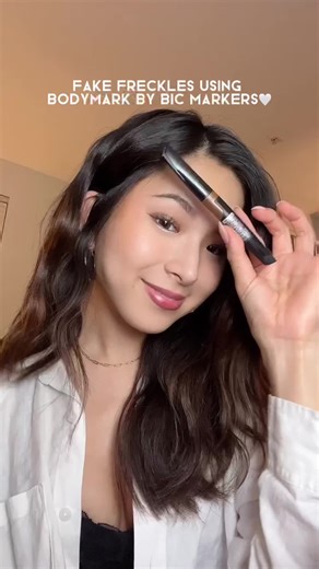 Create Fake Freckles with Bodymark By BIC | Temporary Tattoo Markers