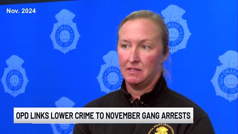 Omaha gang arrests linked to crime drop