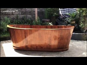 Wooden Bathtub - Freestanding Wooden bathtubs