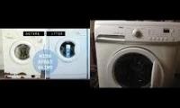 Mix of 2 videos from youtube : Removing rust on washing machine