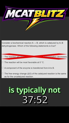 MCAT Enzyme Questions Explained Using Test-Day Reasoning
